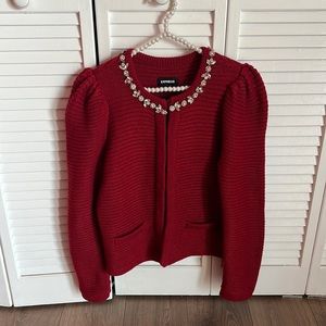 Express embellished sweater